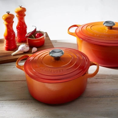 Braadpan Le Creuset Signature Rond Oranjerood 26 Cm Pannenwinkel